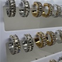 orecchini semicerchio